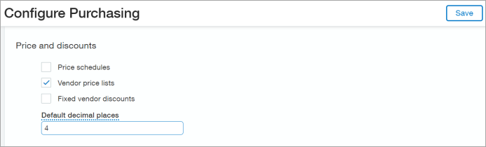 Specify the number of decimal places necessary for data accuracy.
